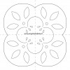Disegno per centrino Hedebo