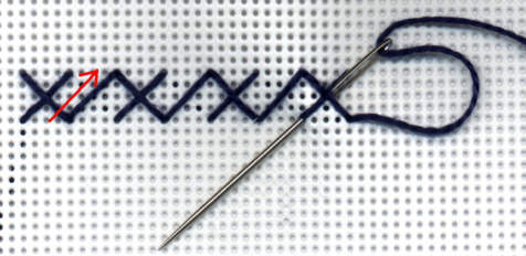 reversible cross stitch - second graphic